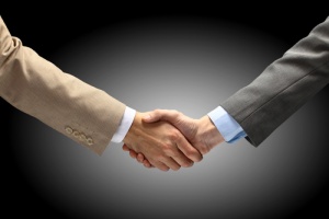 Handshake Two People