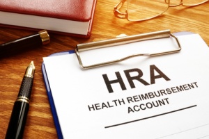 Employee signing a HRA for medical expenses