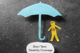 a collage depicting short term disability insurance