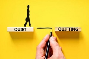 quiet quitting concept
