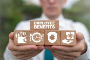 employee benefits package concept